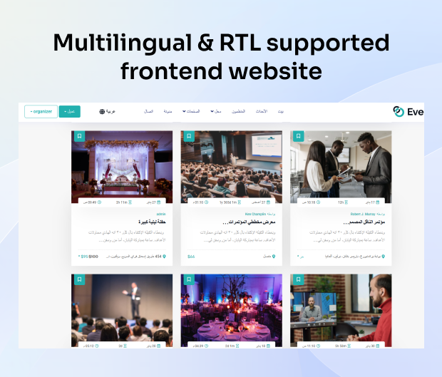 Evento Bundle - Event Ticket Booking Marketplace (Multivendor) – Laravel Web + Flutter Mobile Apps - 14